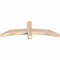 Ekena Millwork Bellingham Smooth Timber Gable Bracket, Douglas Fir, 48"W x 16"H x 3 1/2"D x 3 1/2"F, 8/12 Pitch GBW048X16X0404BEL00SDF - alternate 4